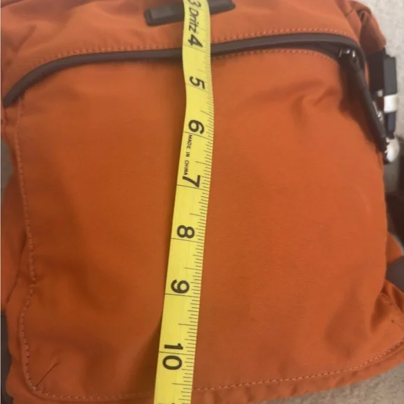 Coach “Varik” Unisex Crossbody/Messenger  Bag in Burnt Orange Color - Picture 11 of 13